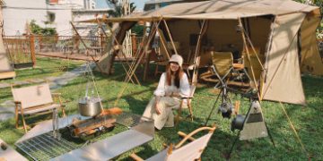 Tiệm cà phê cắm trại Square 39 độc lạ mới xuất hiện ở TP Thủ Đức