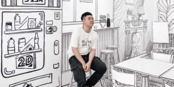 Check-in ngay 2D Coffee độc đáo vừa xuất hiện ở Sài Gòn