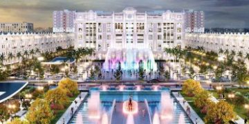 Quảng trường nhạc nước Hòa Bình Square chính thức mở cửa ở Sài Gòn